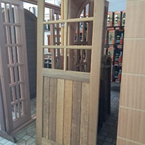 Porta Maciça Meia Almofadada